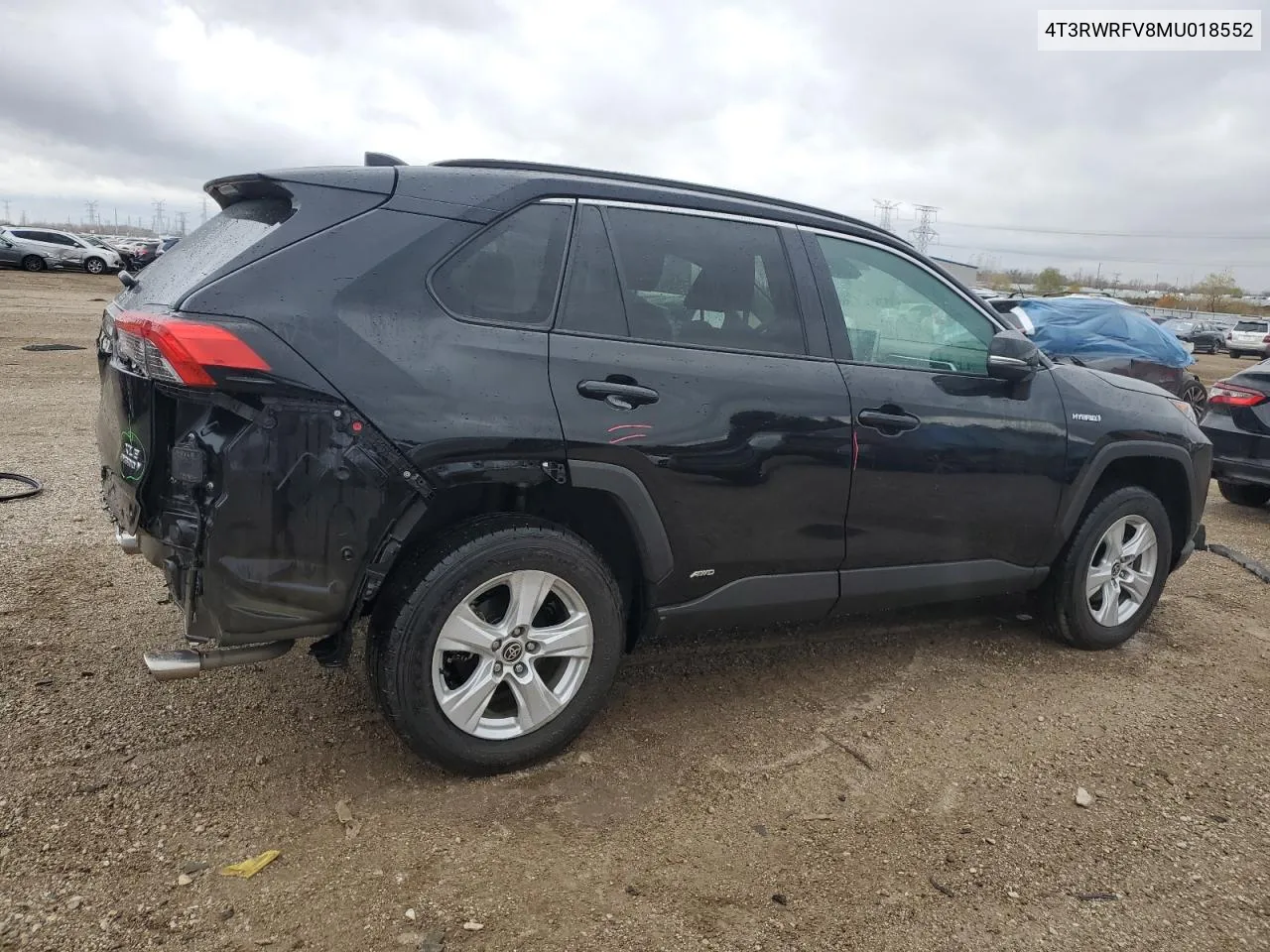 2021 Toyota Rav4 Xle VIN: 4T3RWRFV8MU018552 Lot: 78618104