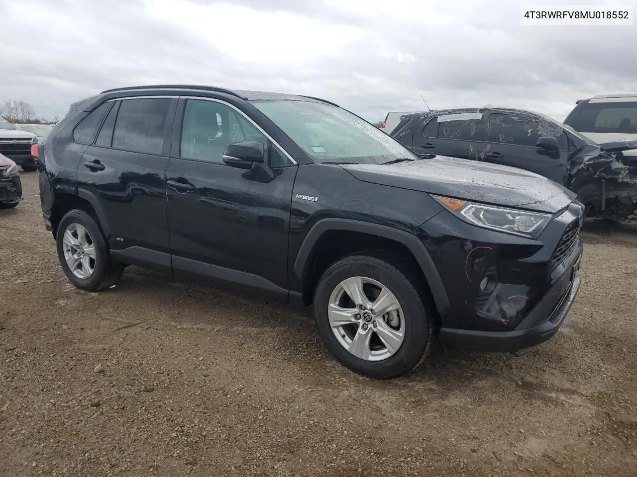 2021 Toyota Rav4 Xle VIN: 4T3RWRFV8MU018552 Lot: 78618104