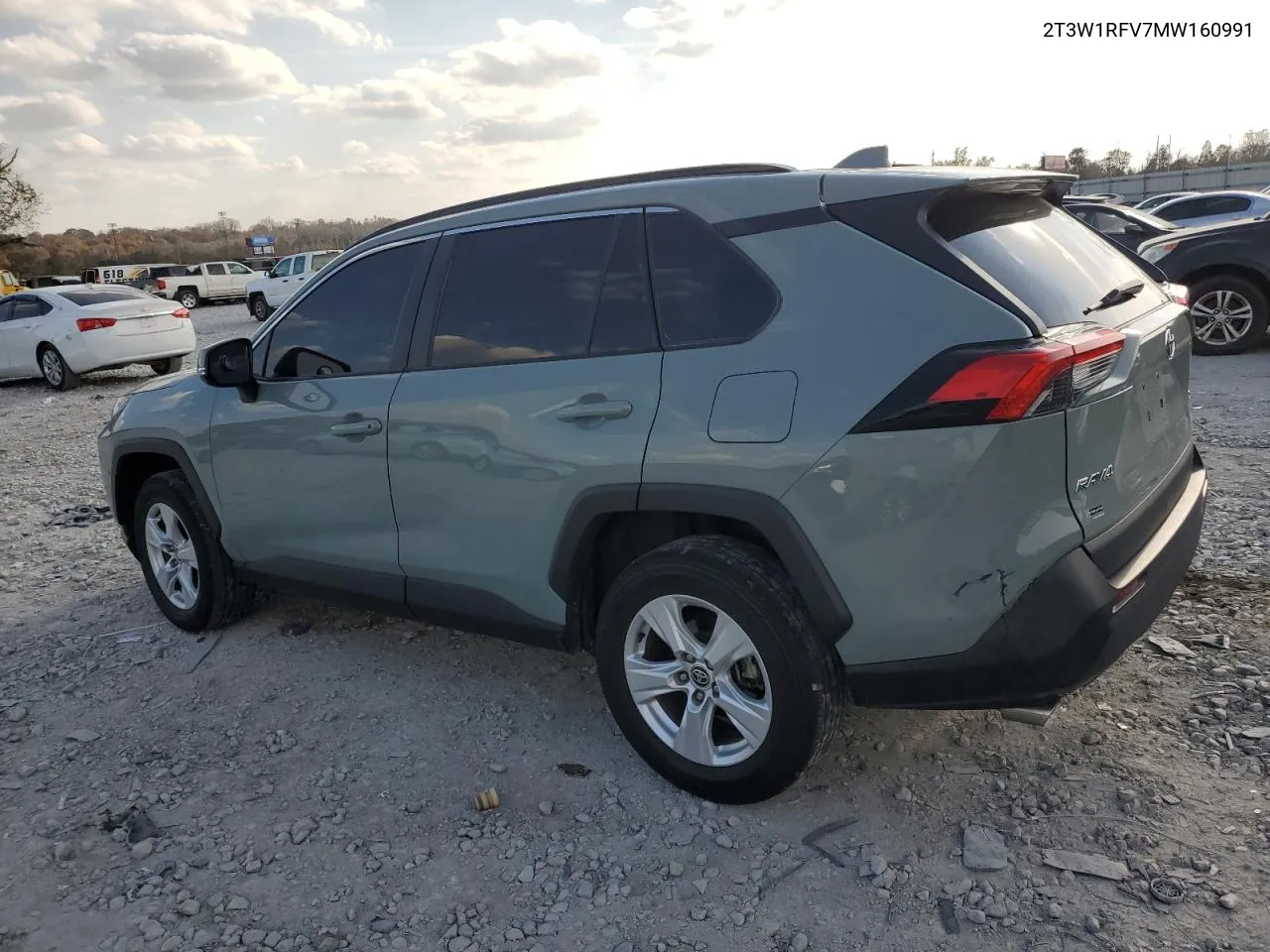 2021 Toyota Rav4 Xle VIN: 2T3W1RFV7MW160991 Lot: 78683554