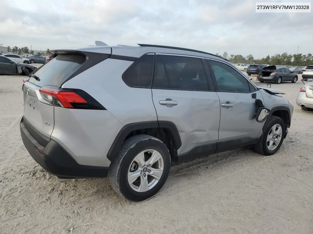 2021 Toyota Rav4 Xle VIN: 2T3W1RFV7MW120328 Lot: 78727884