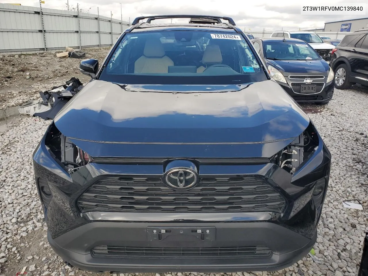 2021 Toyota Rav4 Xle VIN: 2T3W1RFV0MC139840 Lot: 78742024