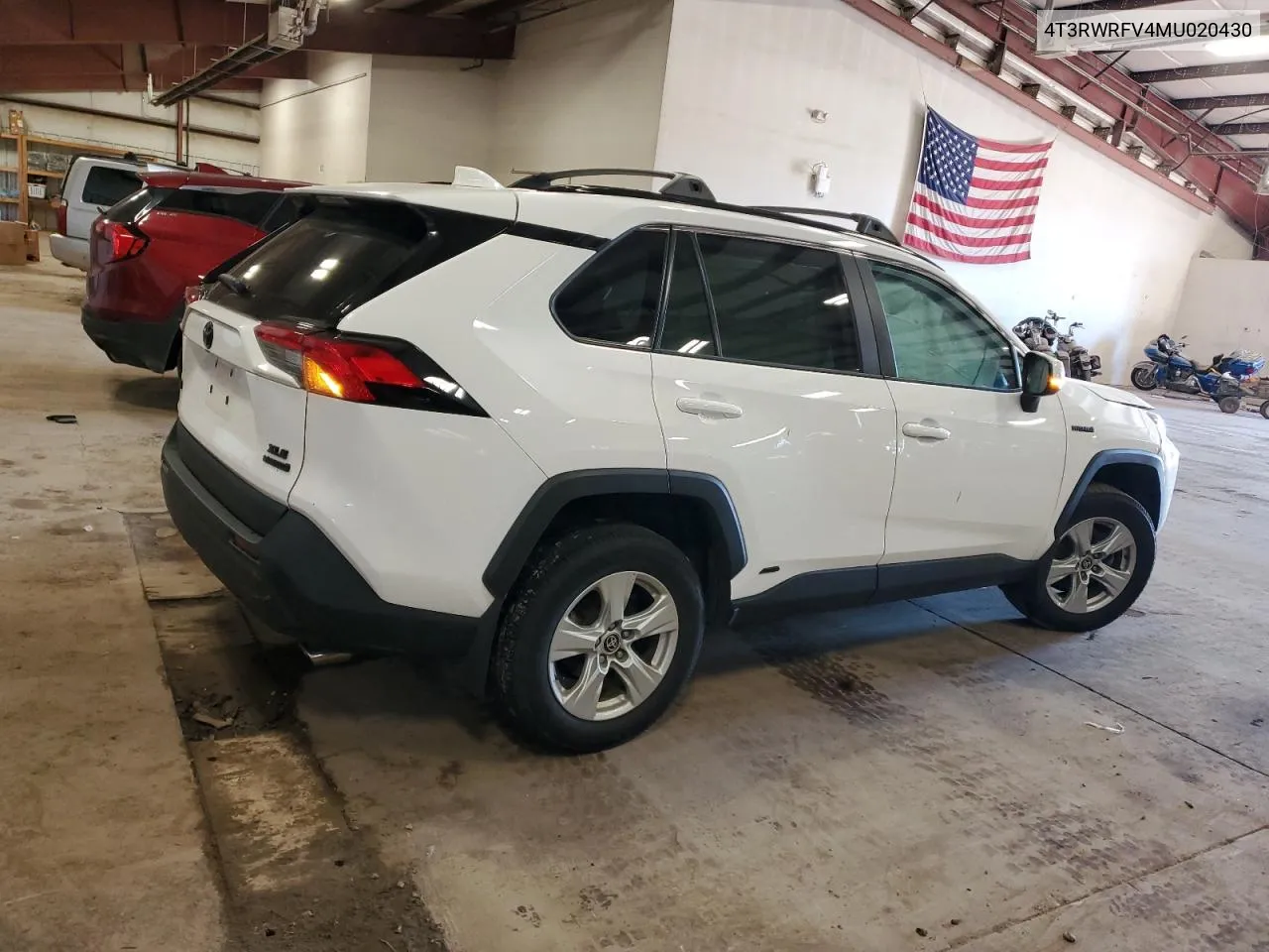 2021 Toyota Rav4 Xle VIN: 4T3RWRFV4MU020430 Lot: 78823104