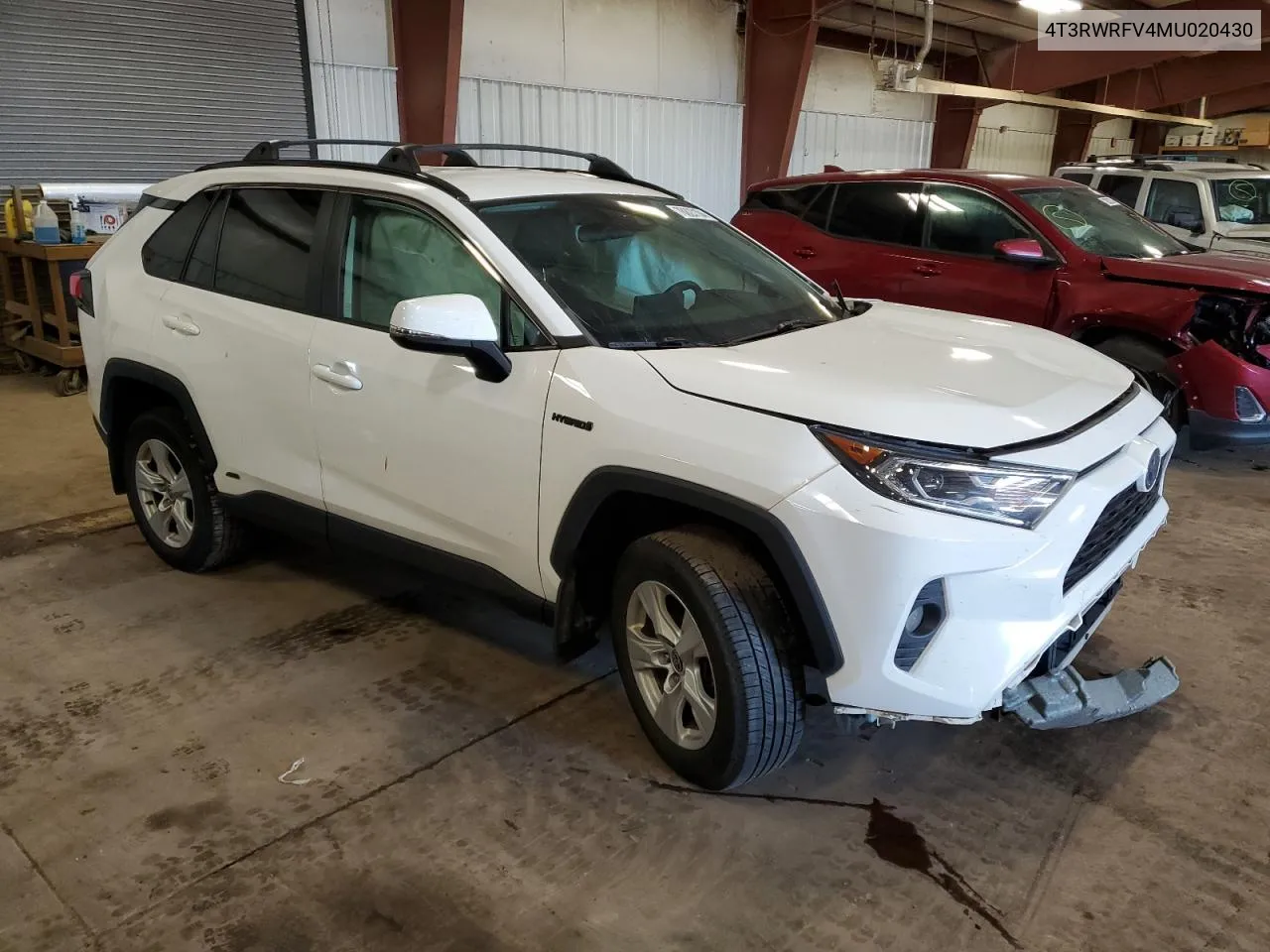 2021 Toyota Rav4 Xle VIN: 4T3RWRFV4MU020430 Lot: 78823104