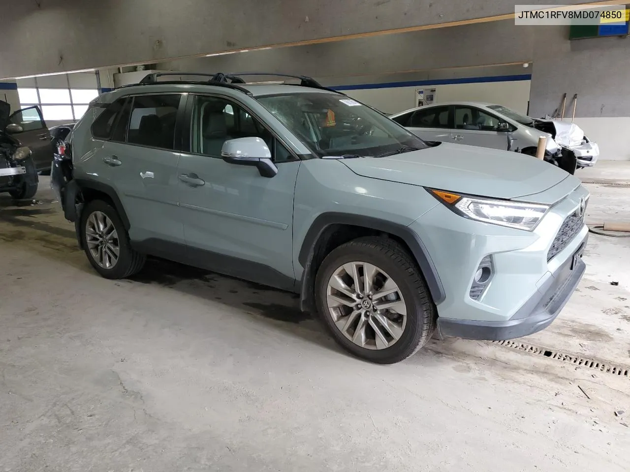 2021 Toyota Rav4 Xle Premium VIN: JTMC1RFV8MD074850 Lot: 78919604