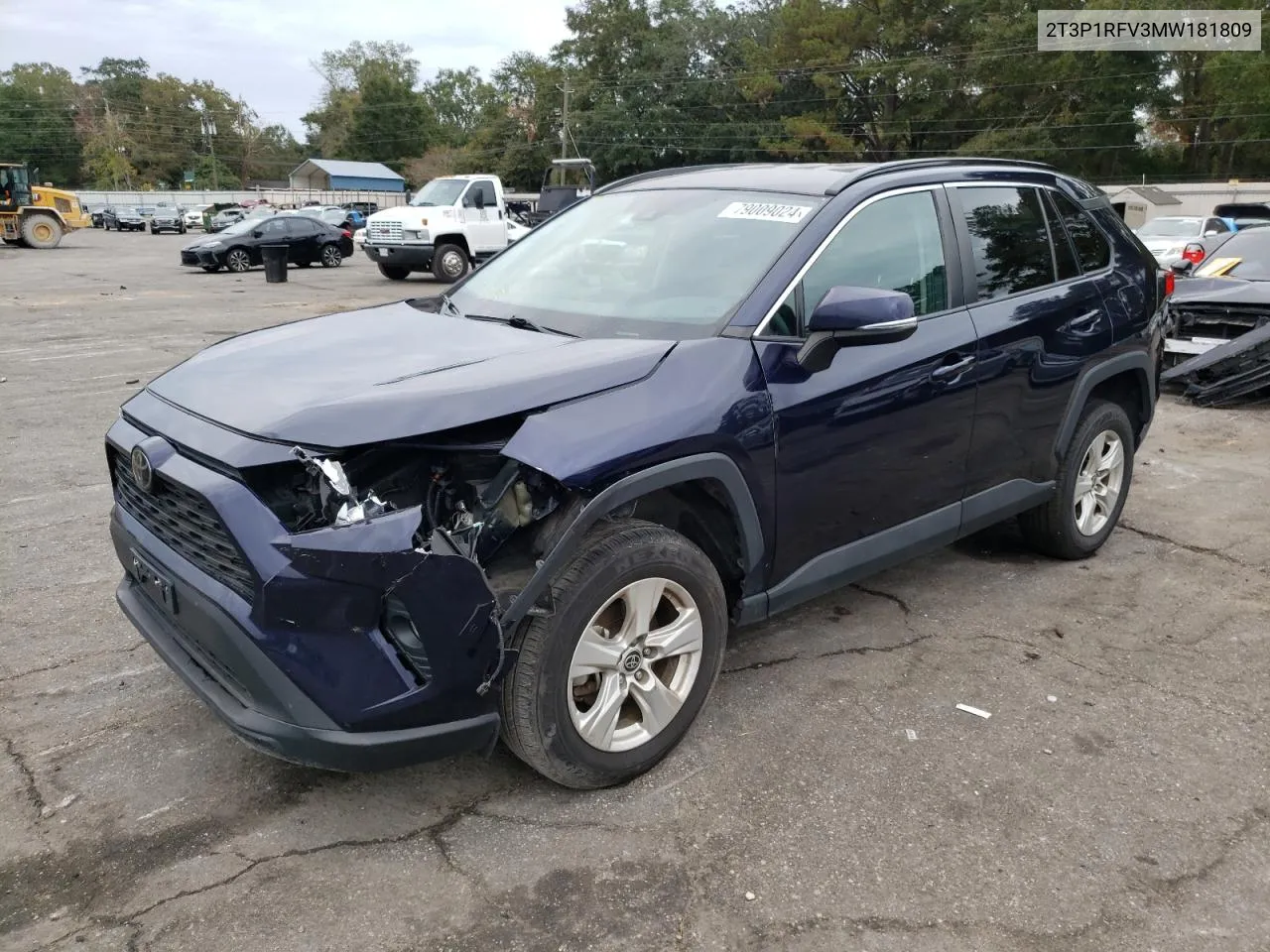 2021 Toyota Rav4 Xle VIN: 2T3P1RFV3MW181809 Lot: 79009024