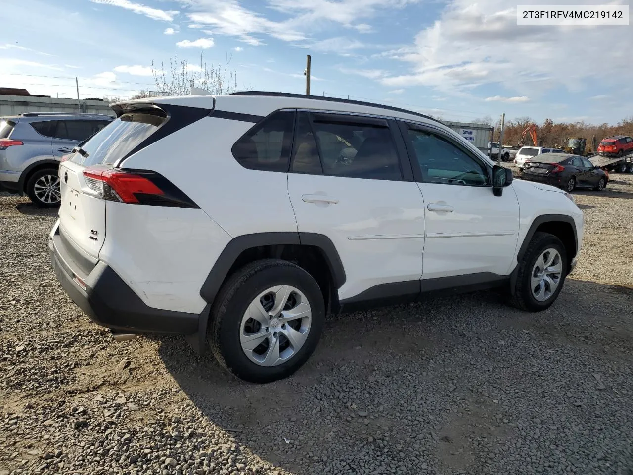 2021 Toyota Rav4 Le VIN: 2T3F1RFV4MC219142 Lot: 79209854