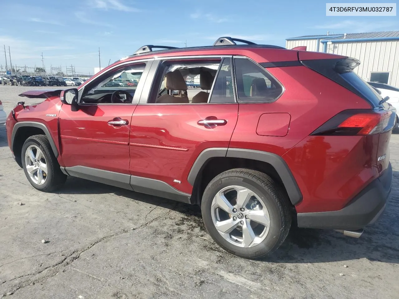 2021 Toyota Rav4 Limited VIN: 4T3D6RFV3MU032787 Lot: 79229654