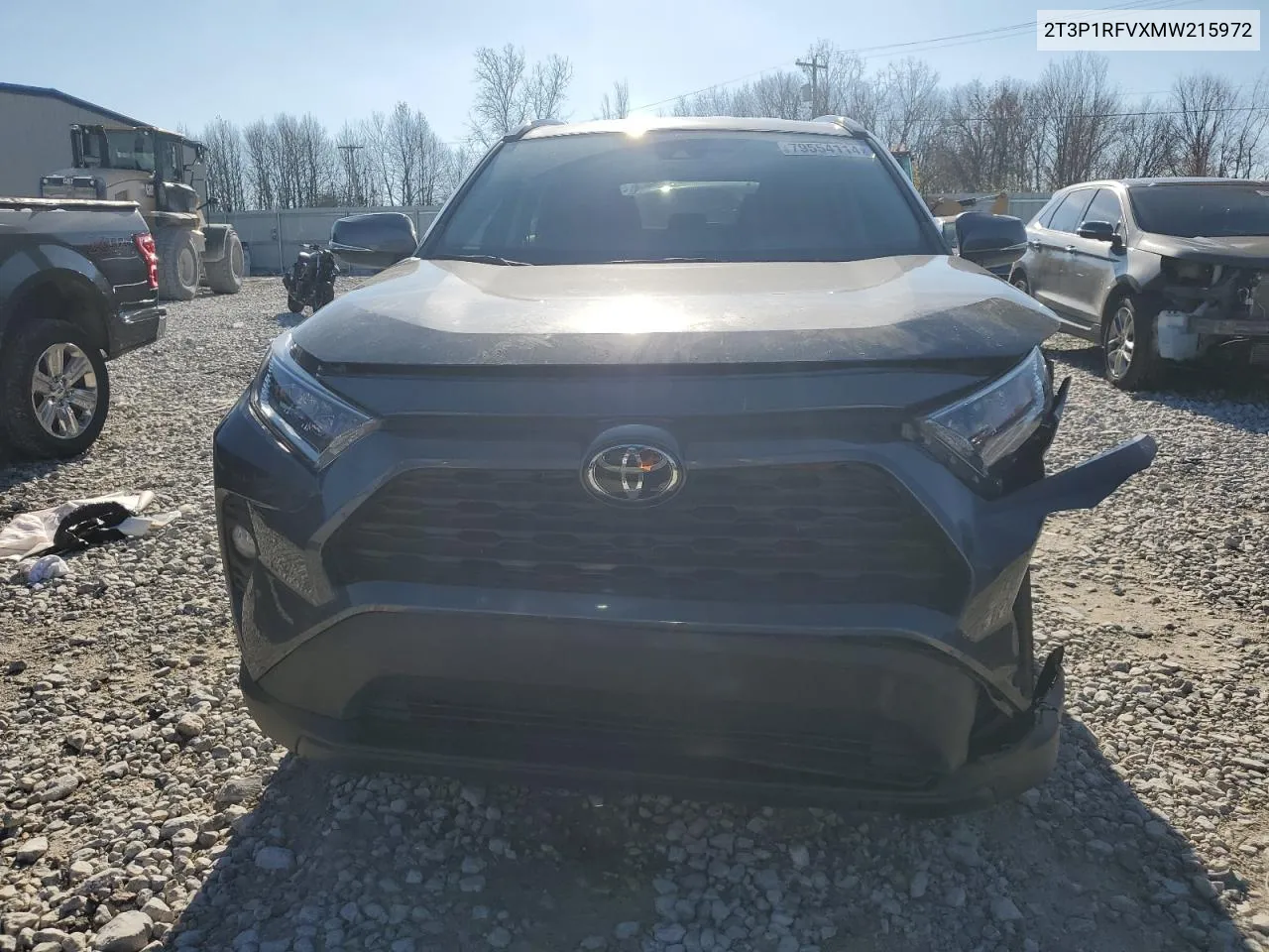 2021 Toyota Rav4 Xle VIN: 2T3P1RFVXMW215972 Lot: 79554114