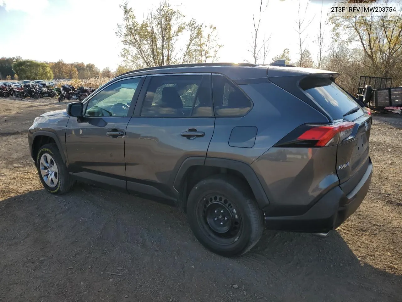 2021 Toyota Rav4 Le VIN: 2T3F1RFV1MW203754 Lot: 79630414