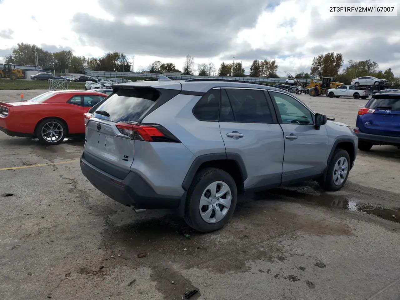 2021 Toyota Rav4 Le VIN: 2T3F1RFV2MW167007 Lot: 79648654