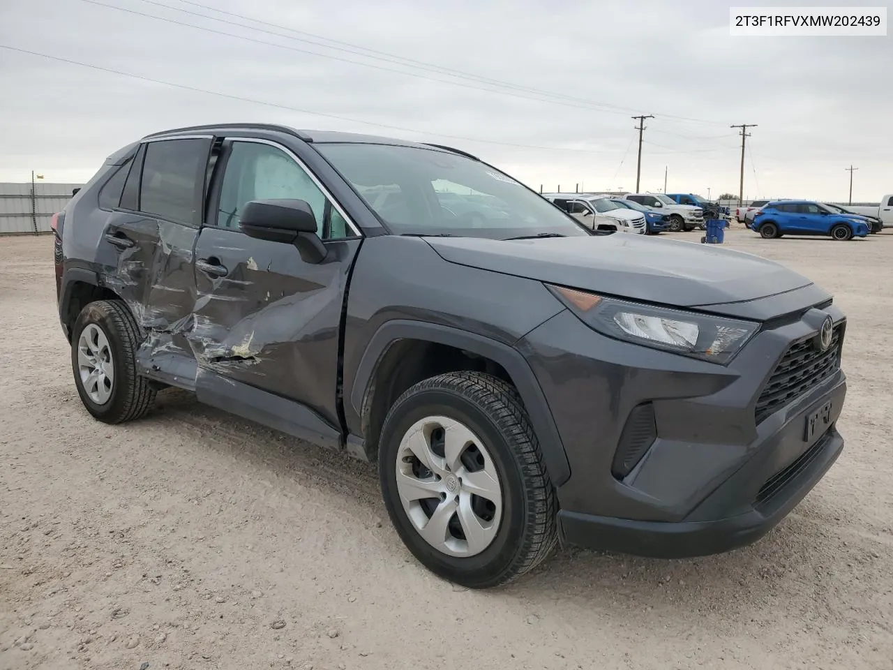 2021 Toyota Rav4 Le VIN: 2T3F1RFVXMW202439 Lot: 79828854