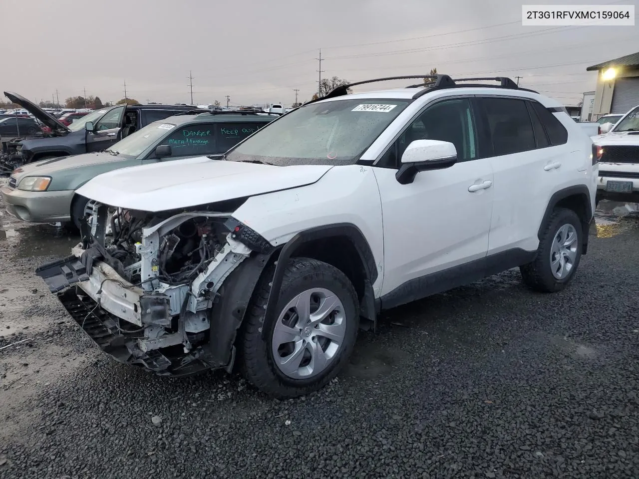 2021 Toyota Rav4 Le VIN: 2T3G1RFVXMC159064 Lot: 79916744