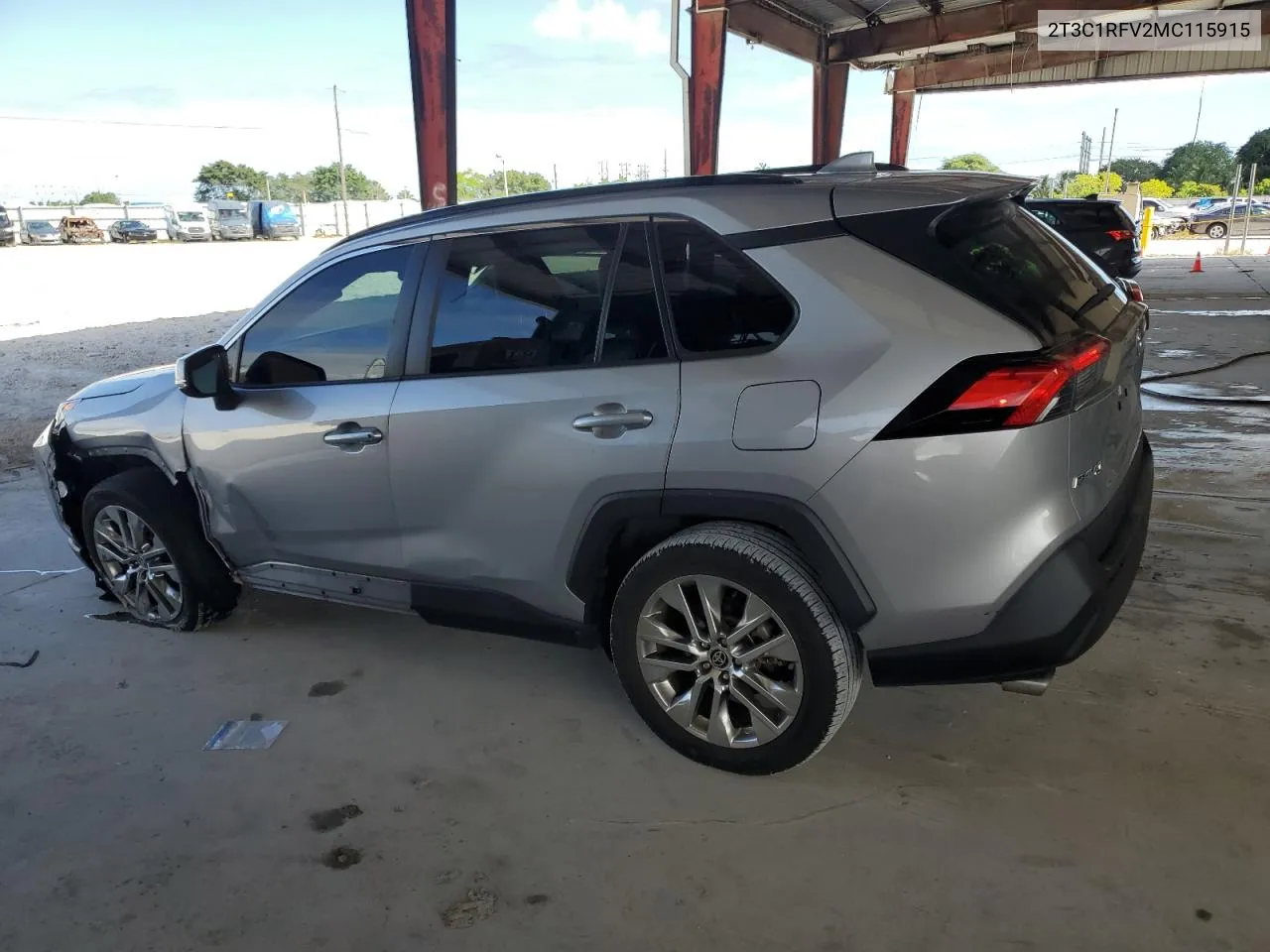 2021 Toyota Rav4 Xle Premium VIN: 2T3C1RFV2MC115915 Lot: 80062304