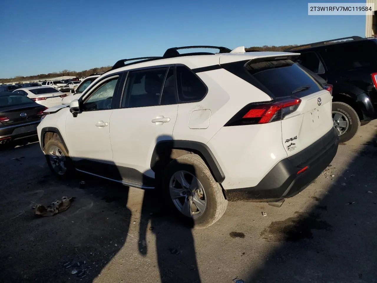 2021 Toyota Rav4 Xle VIN: 2T3W1RFV7MC119584 Lot: 80156434