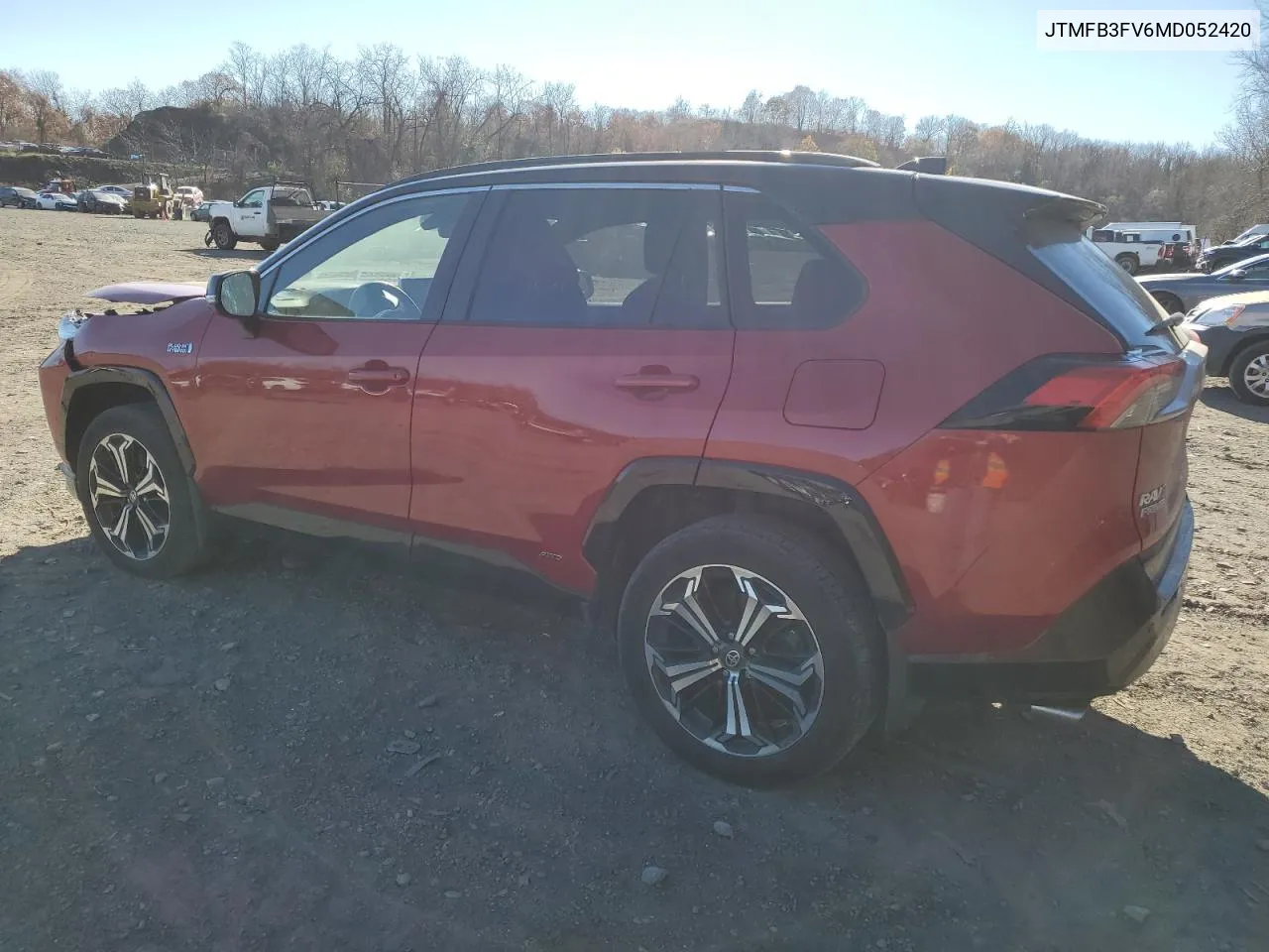 2021 Toyota Rav4 Prime Xse VIN: JTMFB3FV6MD052420 Lot: 80375704