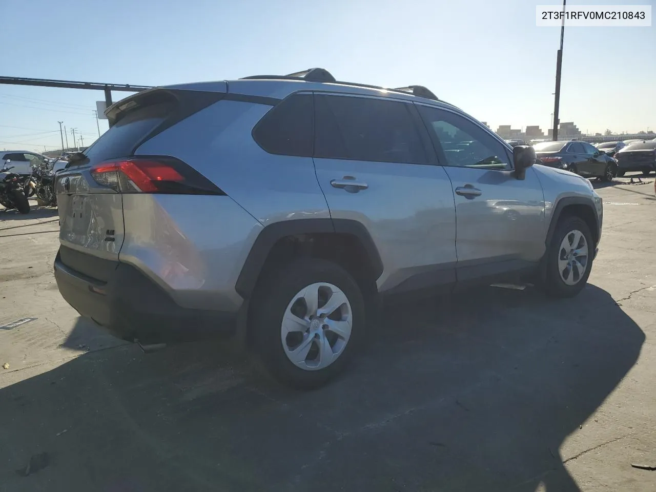 2021 Toyota Rav4 Le VIN: 2T3F1RFV0MC210843 Lot: 80482184