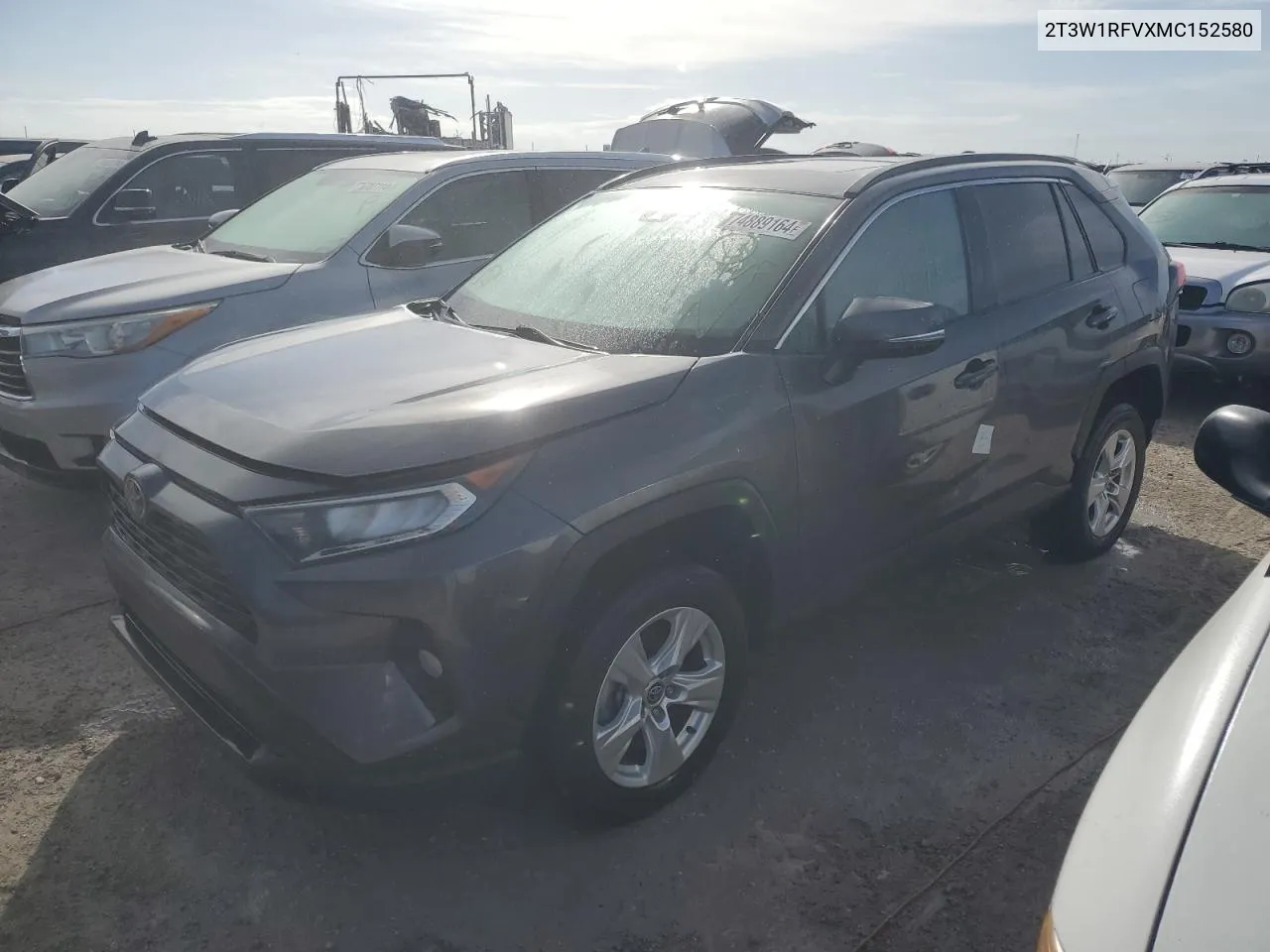 2021 Toyota Rav4 Xle VIN: 2T3W1RFVXMC152580 Lot: 80576734