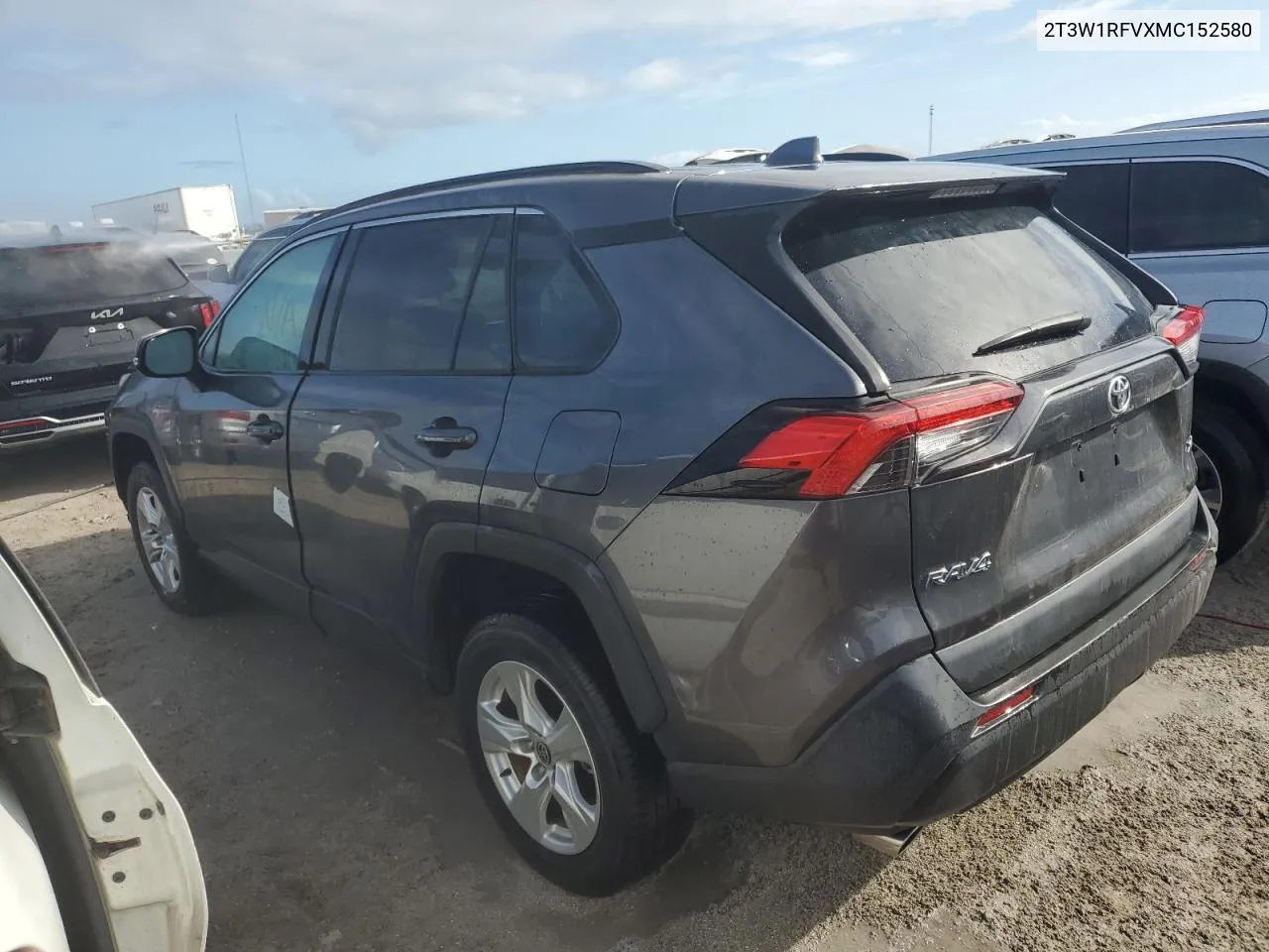 2021 Toyota Rav4 Xle VIN: 2T3W1RFVXMC152580 Lot: 80576734