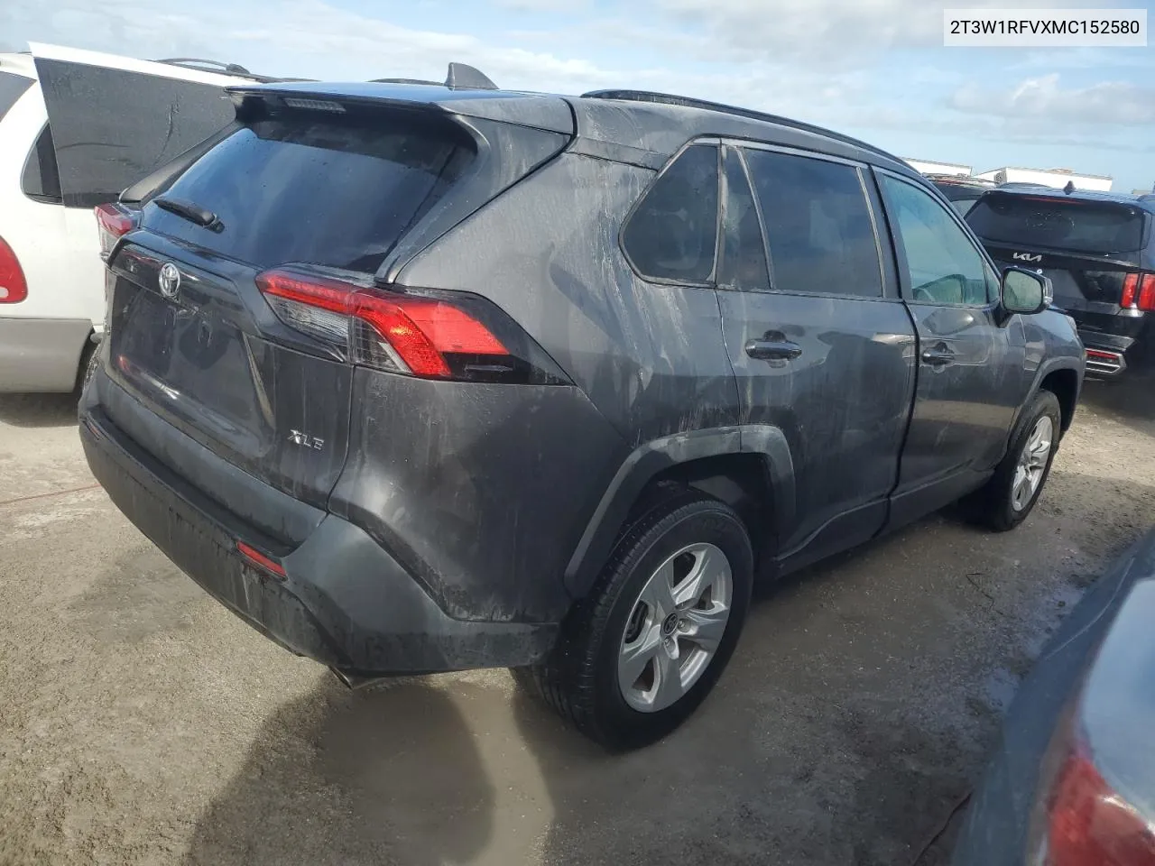 2021 Toyota Rav4 Xle VIN: 2T3W1RFVXMC152580 Lot: 80576734