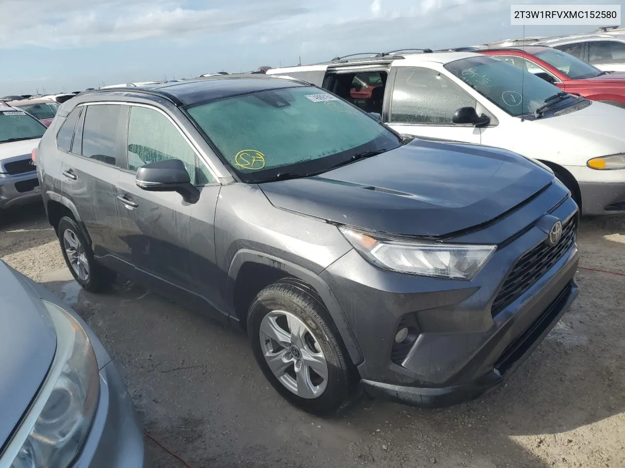 2021 Toyota Rav4 Xle VIN: 2T3W1RFVXMC152580 Lot: 80576734