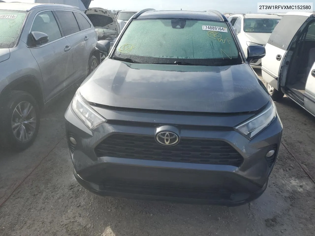 2021 Toyota Rav4 Xle VIN: 2T3W1RFVXMC152580 Lot: 80576734