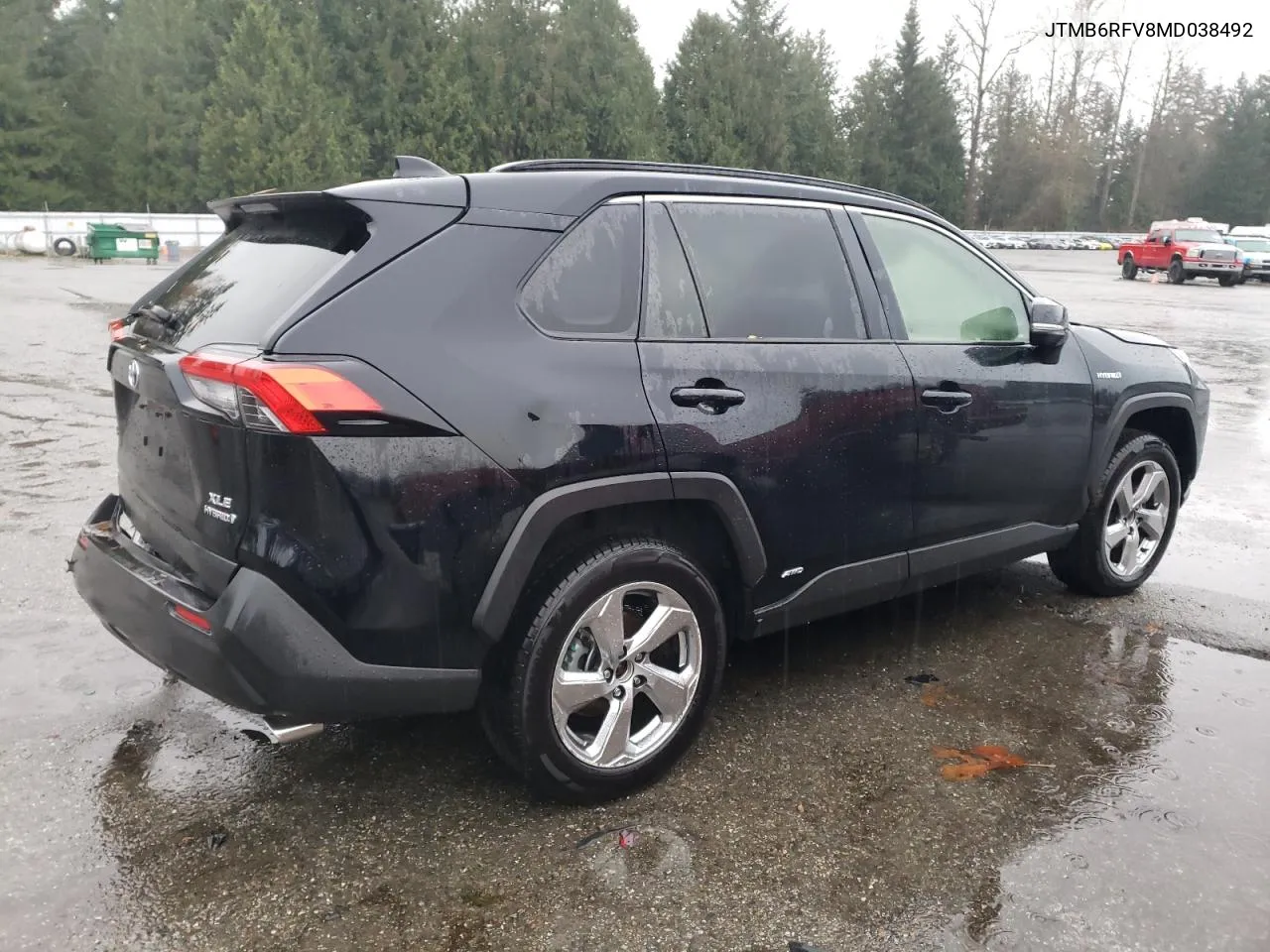 2021 Toyota Rav4 Xle Premium VIN: JTMB6RFV8MD038492 Lot: 80742054