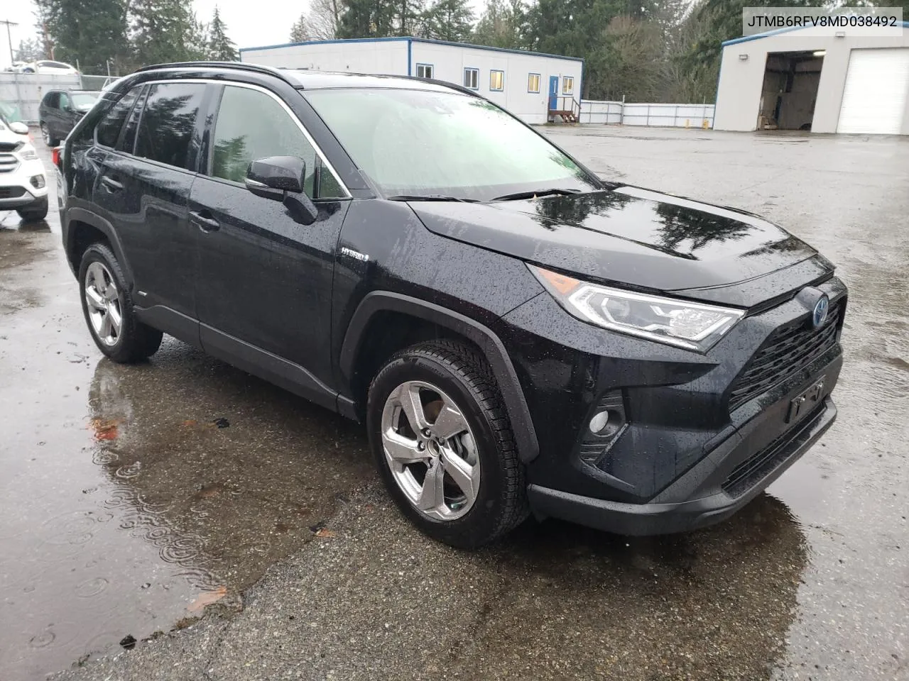 2021 Toyota Rav4 Xle Premium VIN: JTMB6RFV8MD038492 Lot: 80742054