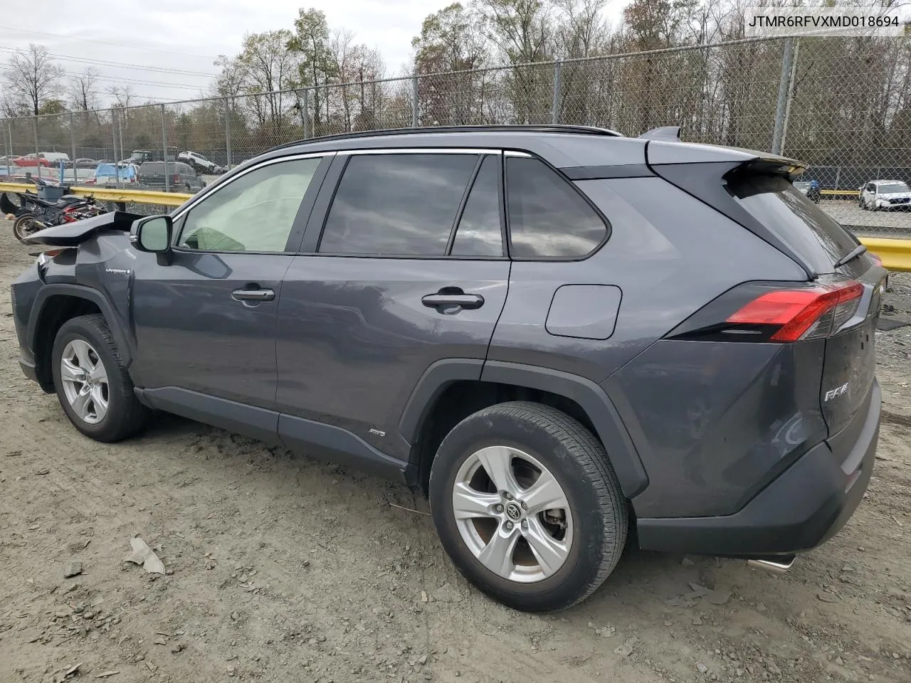 2021 Toyota Rav4 Xle VIN: JTMR6RFVXMD018694 Lot: 80759704