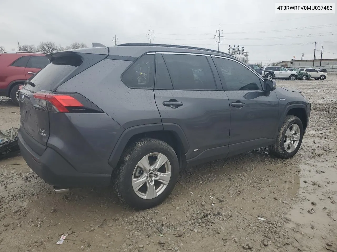 2021 Toyota Rav4 Xle VIN: 4T3RWRFV0MU037483 Lot: 80780894