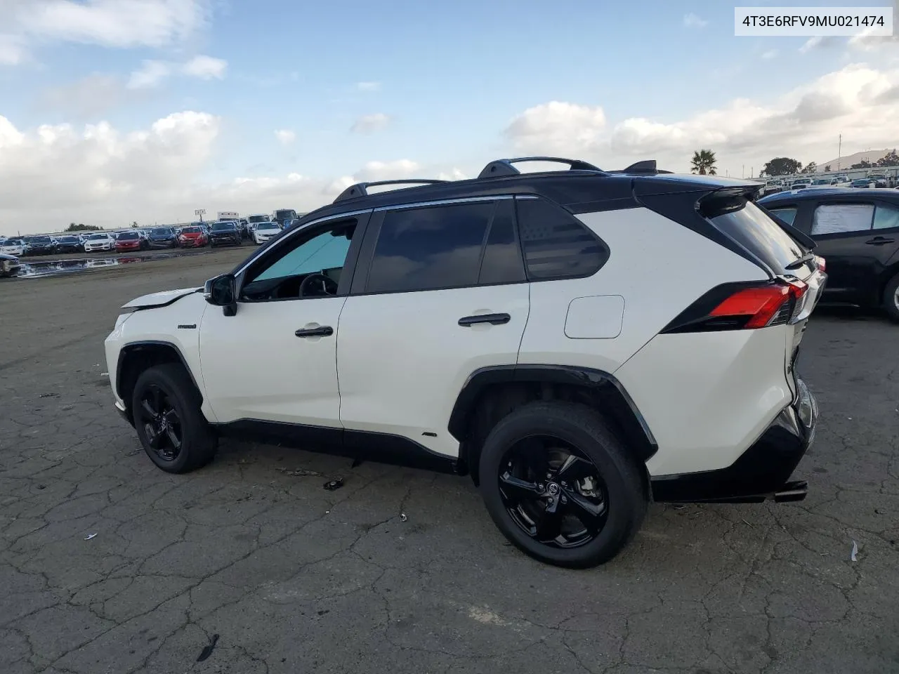 2021 Toyota Rav4 Xse VIN: 4T3E6RFV9MU021474 Lot: 80803474