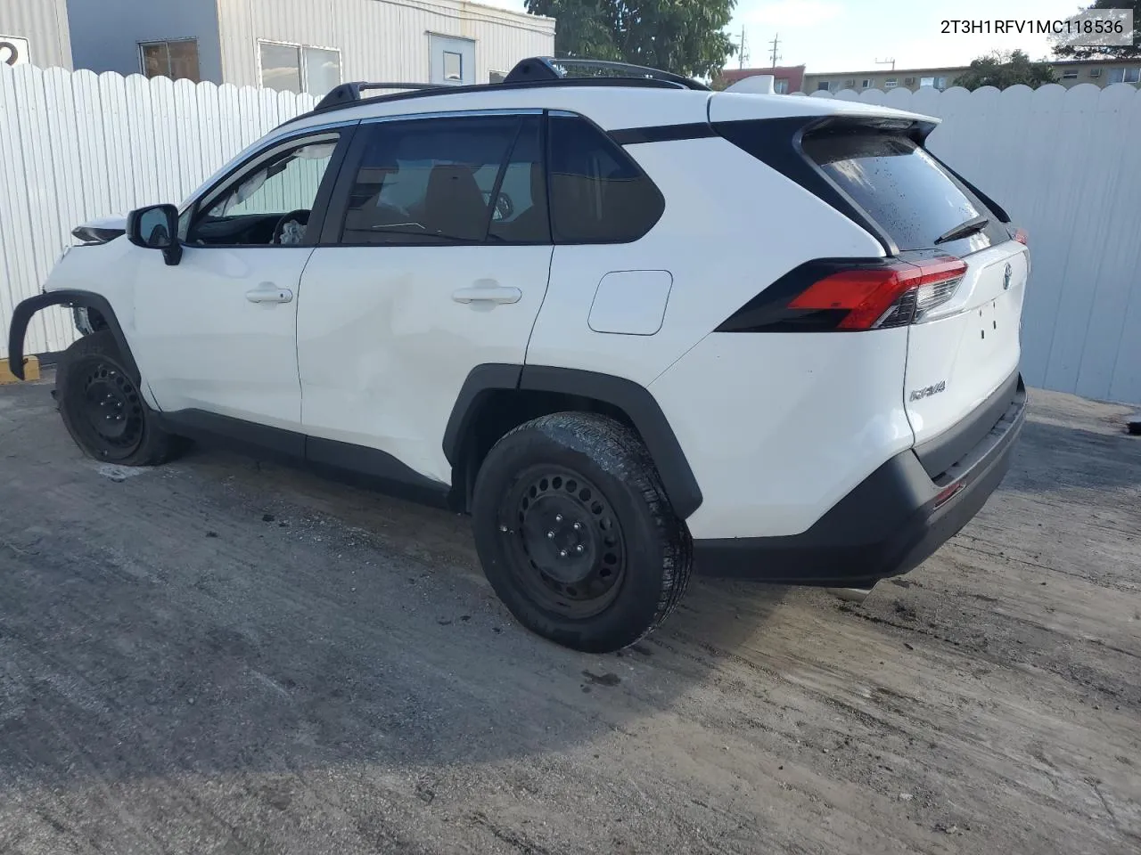 2021 Toyota Rav4 Le VIN: 2T3H1RFV1MC118536 Lot: 80967663