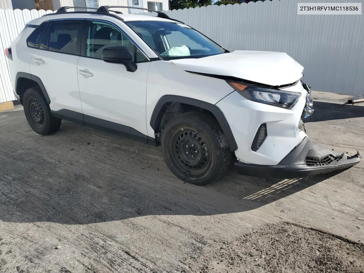 2021 Toyota Rav4 Le VIN: 2T3H1RFV1MC118536 Lot: 80967663