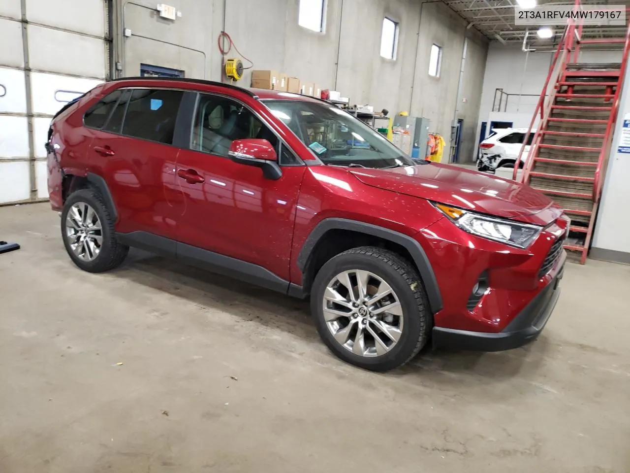 2021 Toyota Rav4 Xle Premium VIN: 2T3A1RFV4MW179167 Lot: 81017934