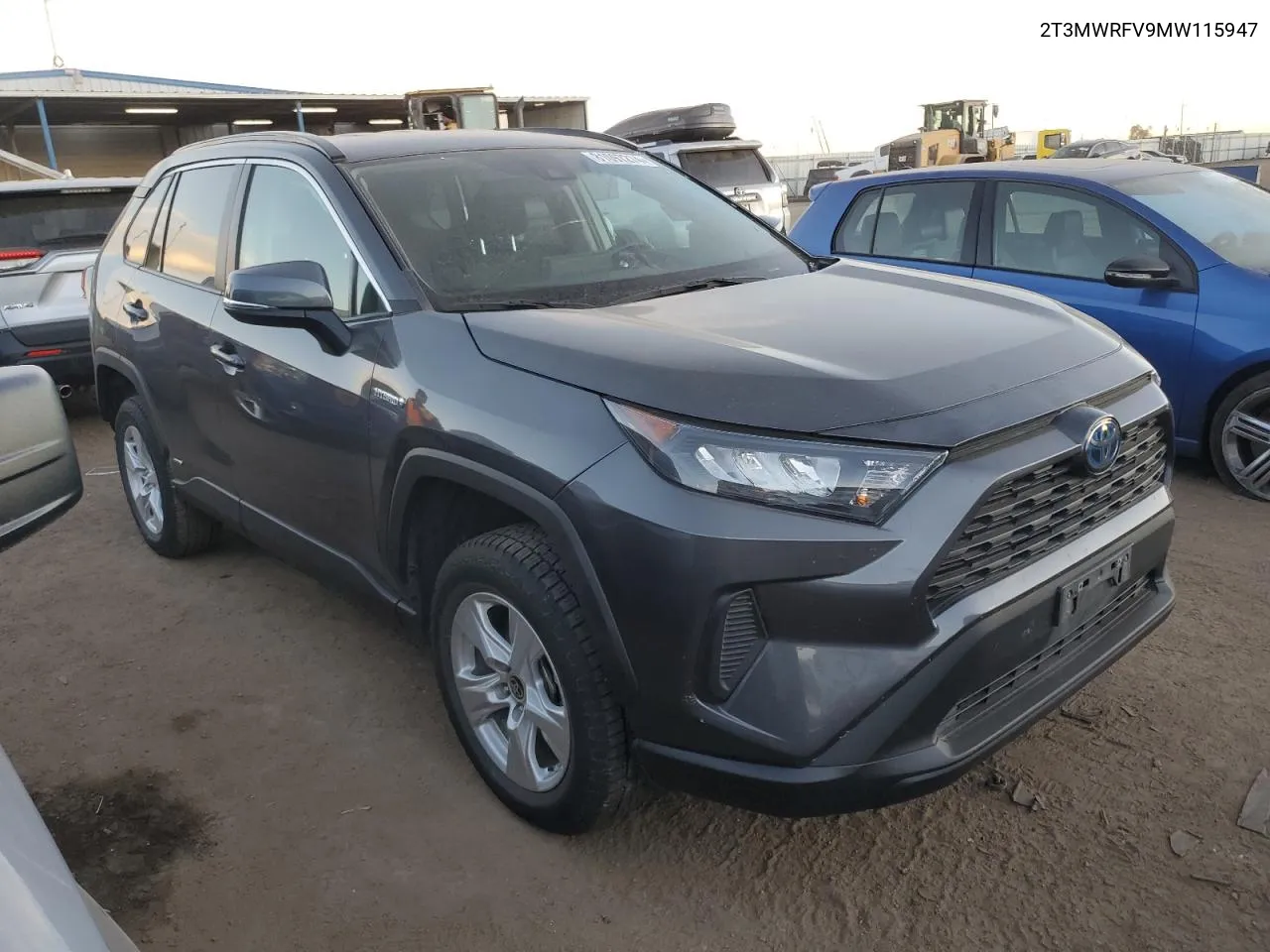 2021 Toyota Rav4 Le VIN: 2T3MWRFV9MW115947 Lot: 81097274