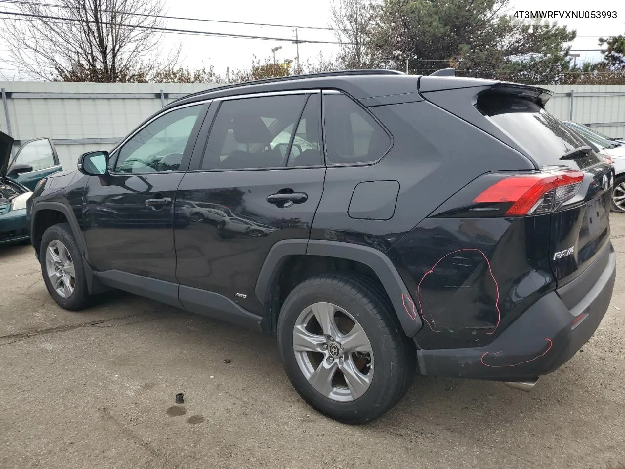 2022 Toyota Rav4 Le VIN: 4T3MWRFVXNU053993 Lot: 43556324