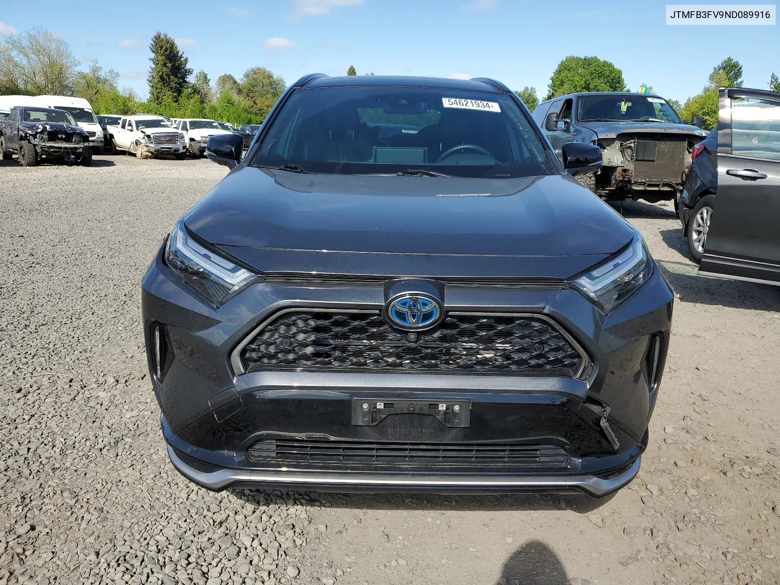 2022 Toyota Rav4 Prime Xse VIN: JTMFB3FV9ND089916 Lot: 54621934