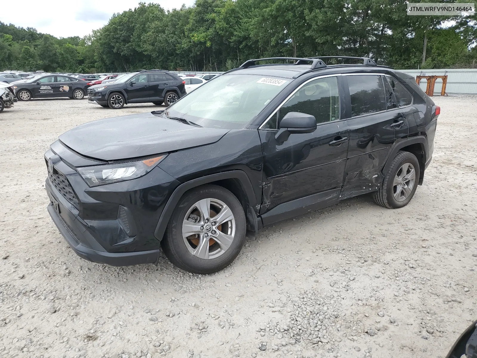 2022 Toyota Rav4 Le VIN: JTMLWRFV9ND146464 Lot: 60283854