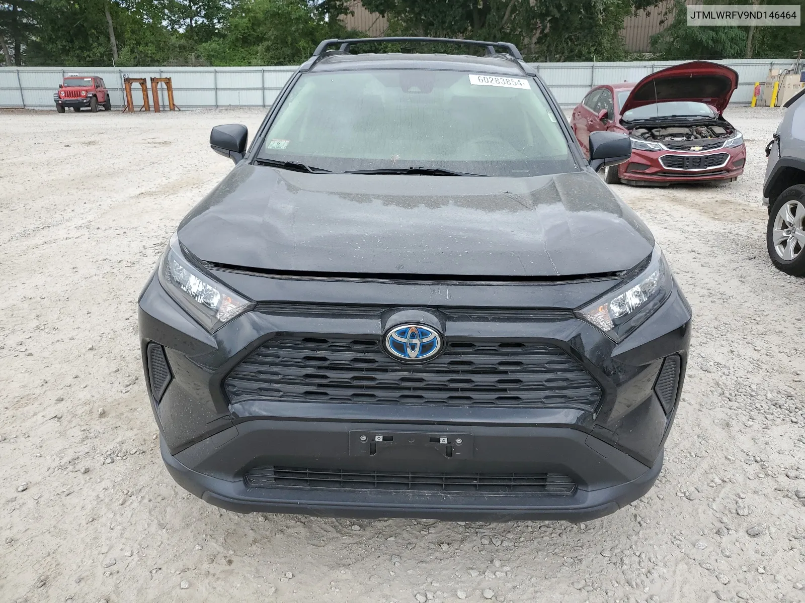 2022 Toyota Rav4 Le VIN: JTMLWRFV9ND146464 Lot: 60283854