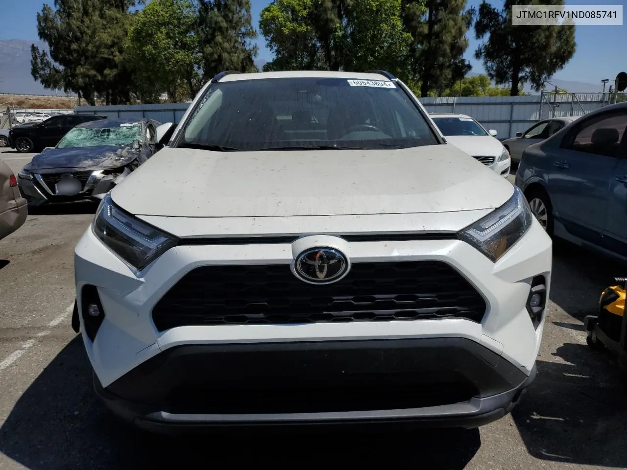 2022 Toyota Rav4 Xle Premium VIN: JTMC1RFV1ND085741 Lot: 60543894