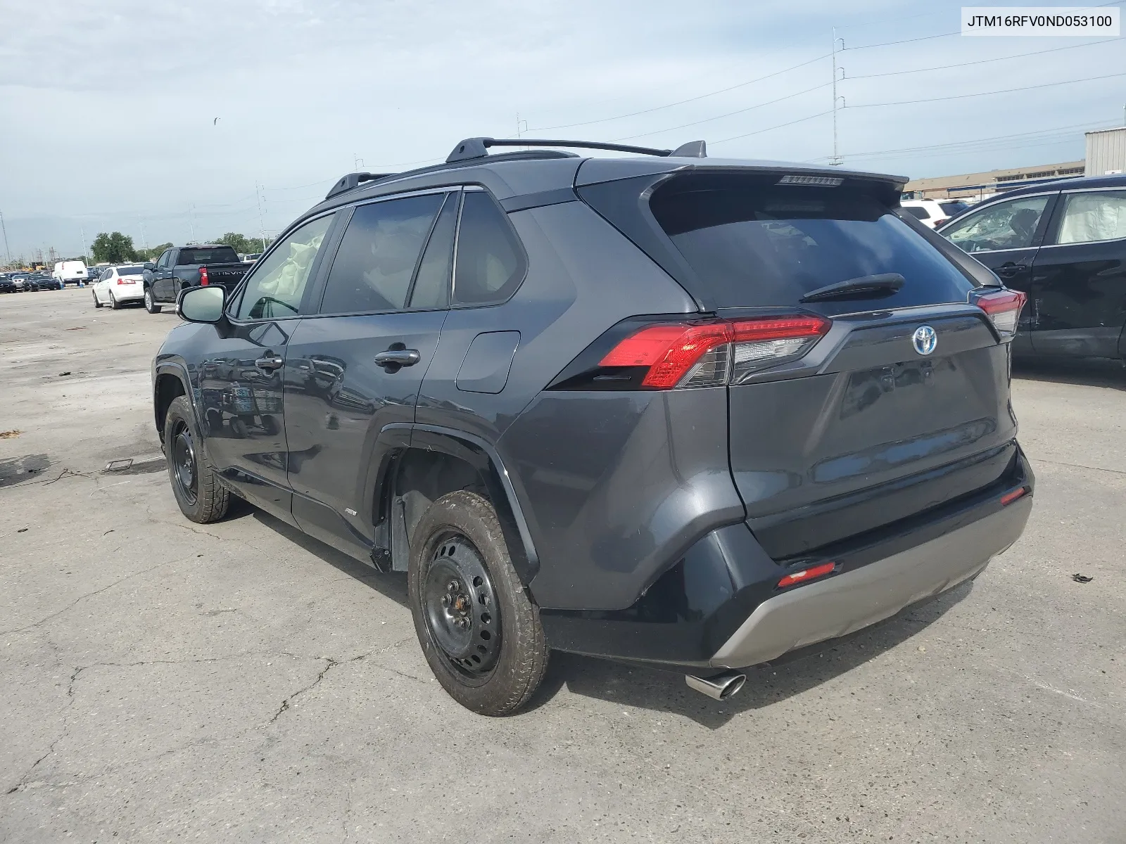 2022 Toyota Rav4 Se VIN: JTM16RFV0ND053100 Lot: 61002024