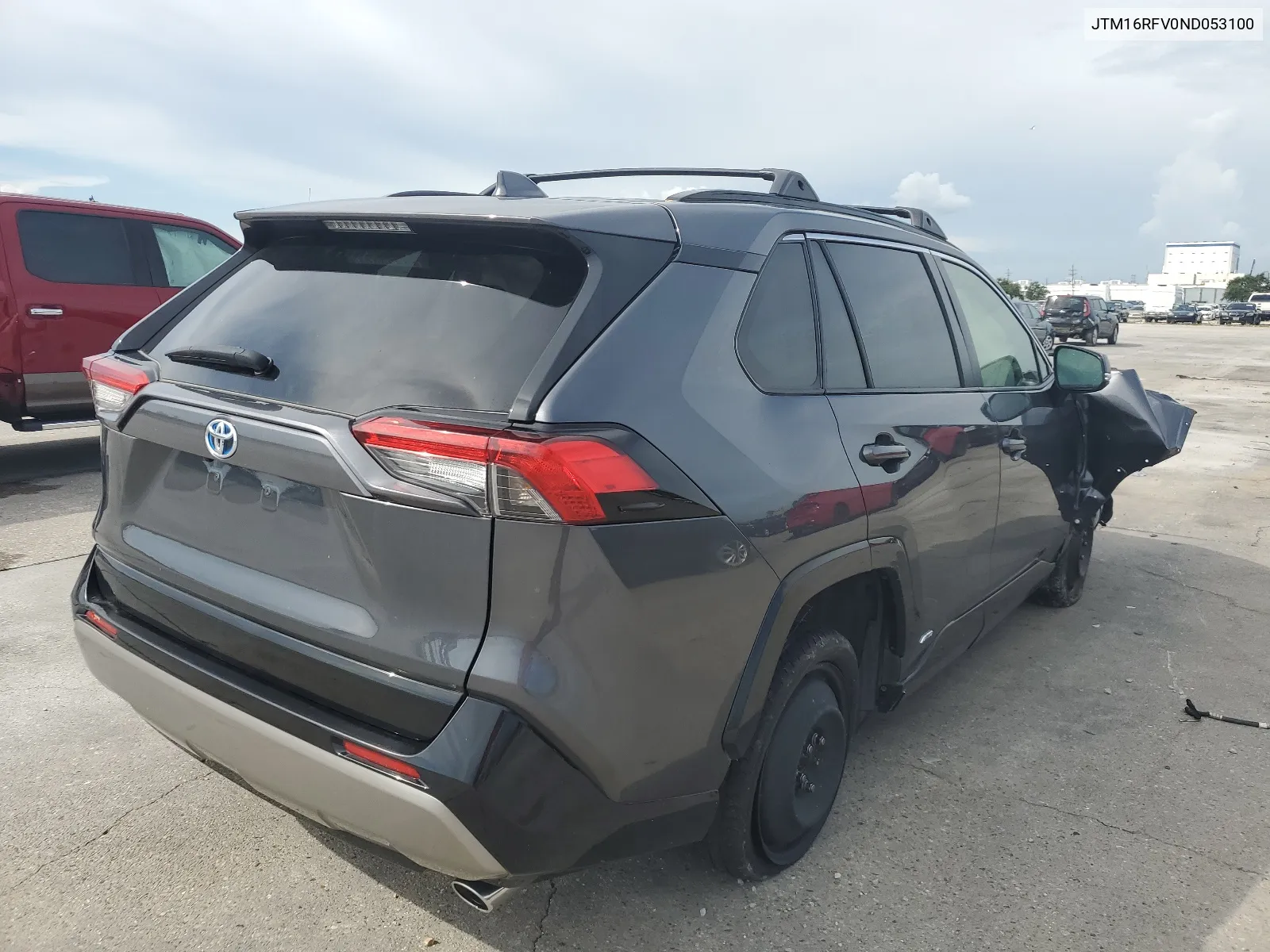 2022 Toyota Rav4 Se VIN: JTM16RFV0ND053100 Lot: 61002024