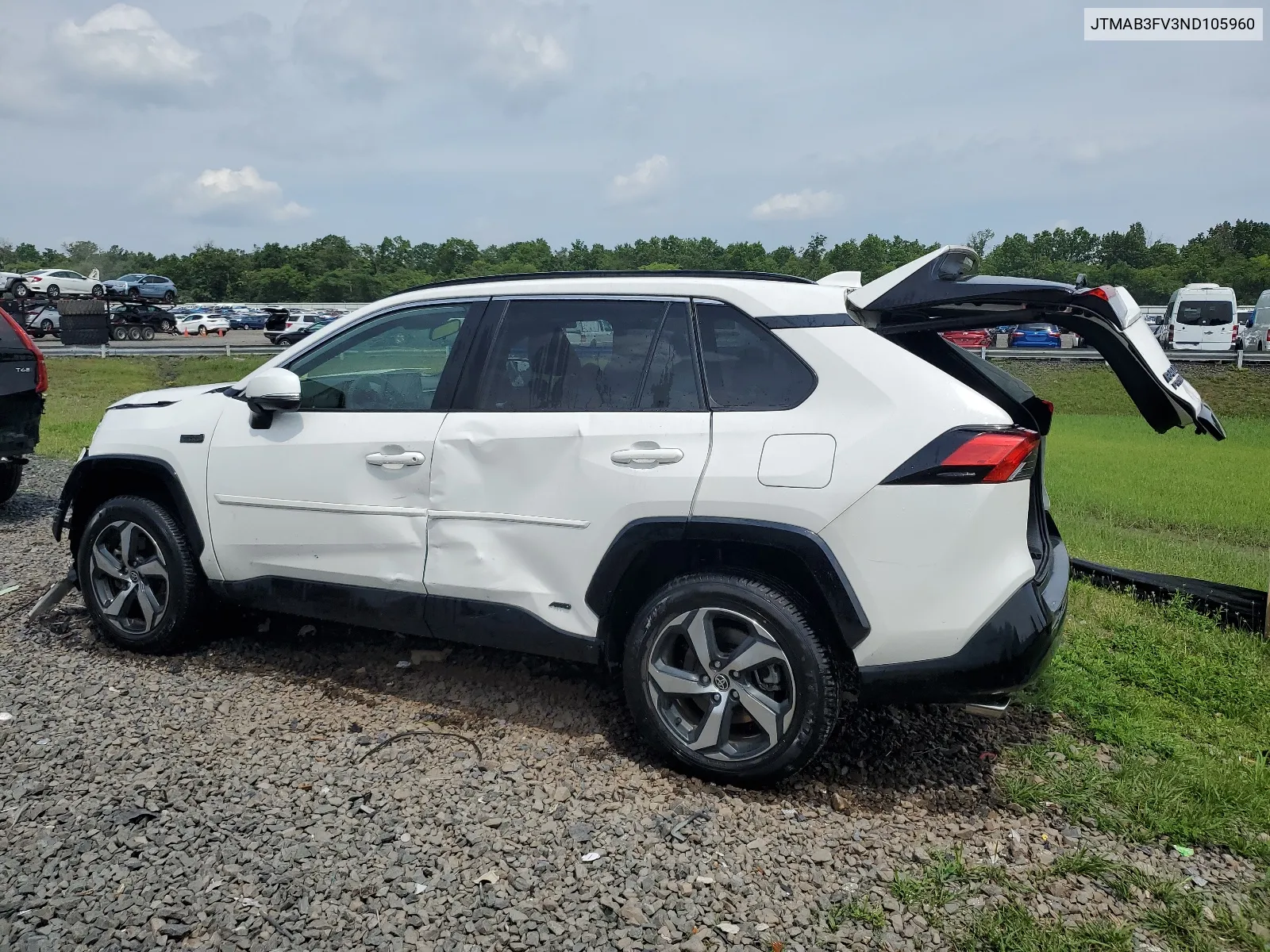 2022 Toyota Rav4 Prime Se VIN: JTMAB3FV3ND105960 Lot: 61698124