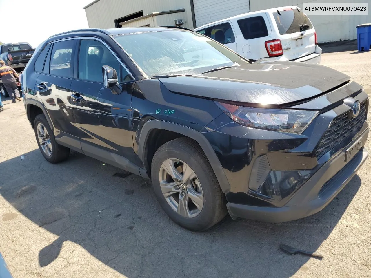 4T3MWRFVXNU070423 2022 Toyota Rav4 Le