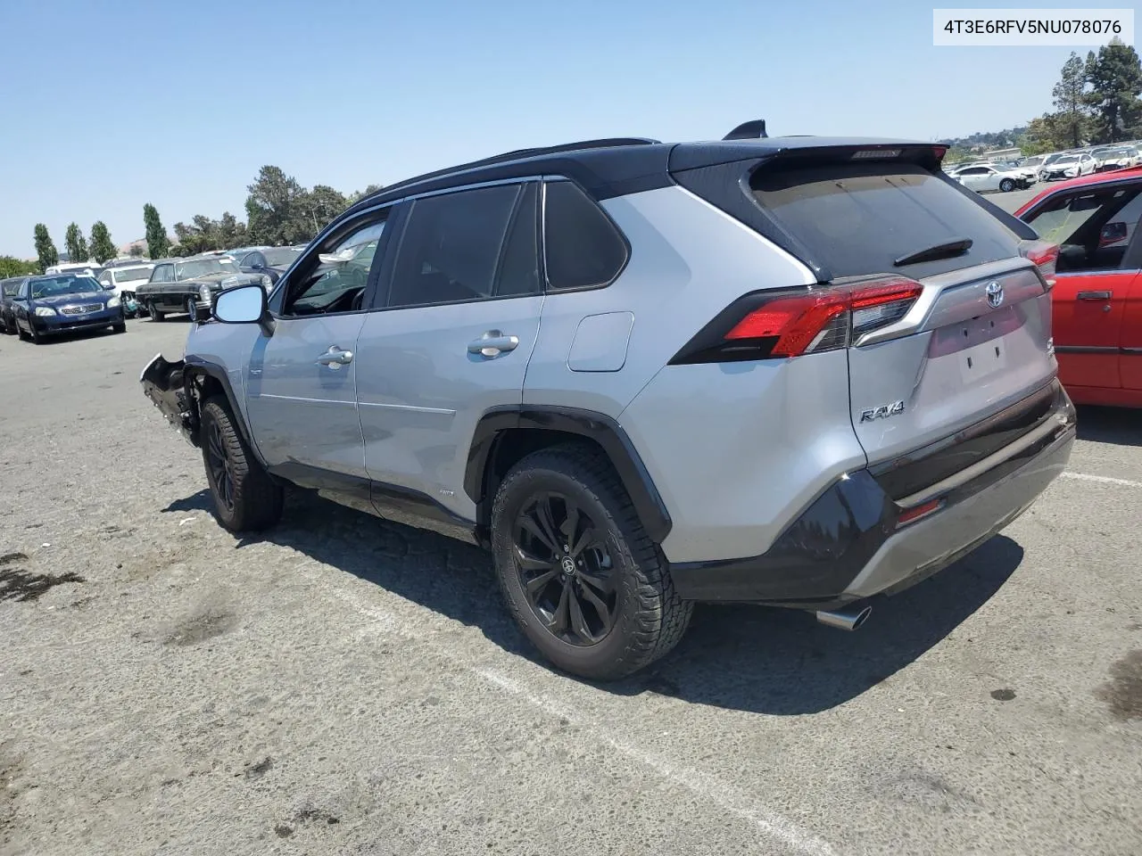 2022 Toyota Rav4 Xse VIN: 4T3E6RFV5NU078076 Lot: 62746344