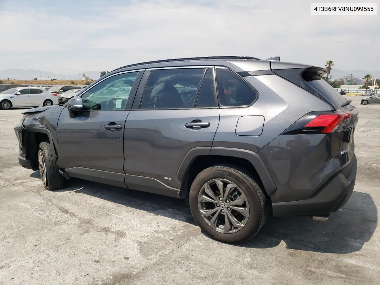 2022 Toyota Rav4 Xle Premium VIN: 4T3B6RFV8NU099555 Lot: 62757634