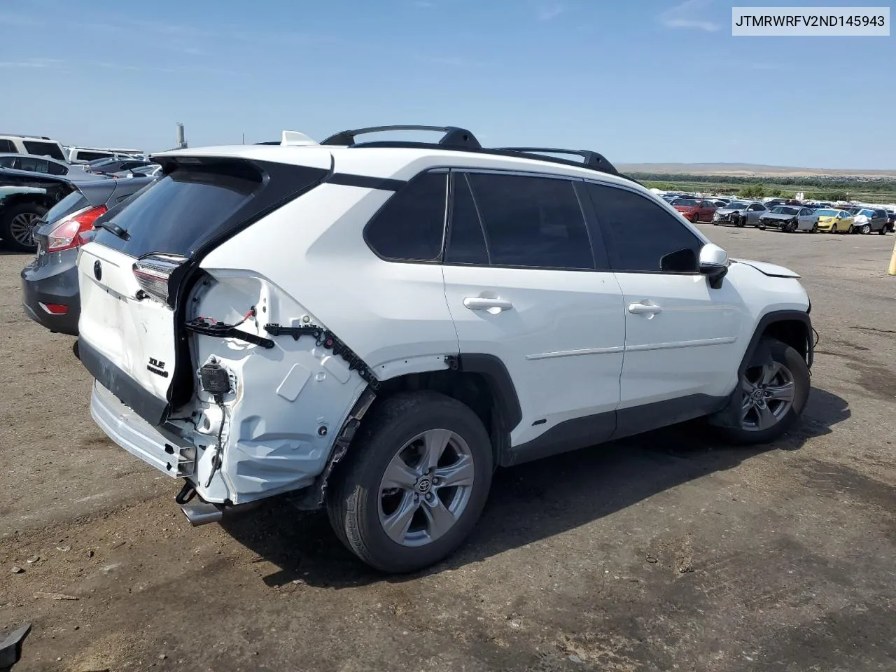 JTMRWRFV2ND145943 2022 Toyota Rav4 Xle