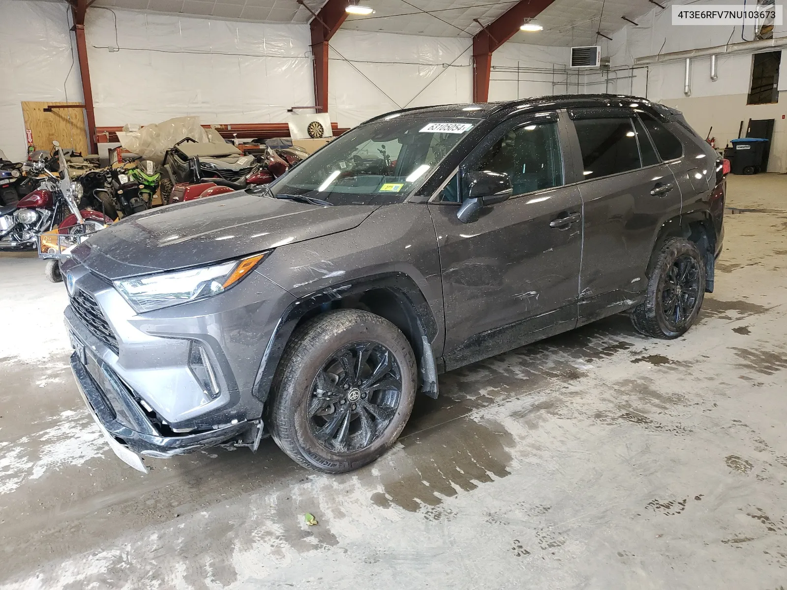 2022 Toyota Rav4 Xse VIN: 4T3E6RFV7NU103673 Lot: 63105054