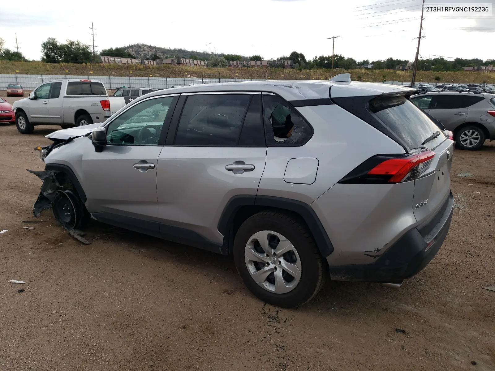 2T3H1RFV5NC192236 2022 Toyota Rav4 Le