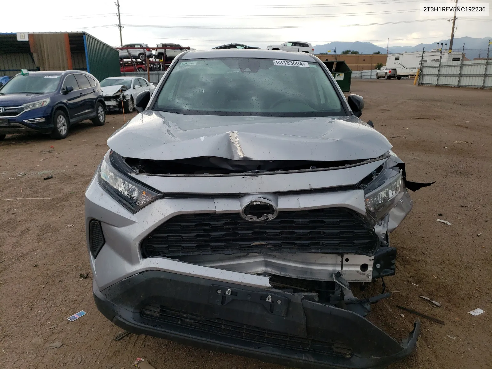 2T3H1RFV5NC192236 2022 Toyota Rav4 Le