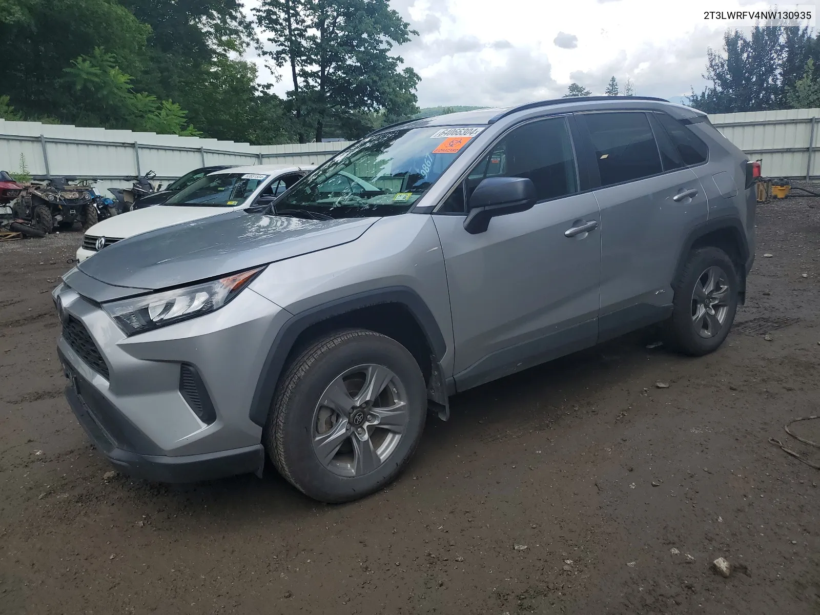 2022 Toyota Rav4 Le VIN: 2T3LWRFV4NW130935 Lot: 64066304